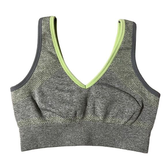 aerie Other - Aerie S sports bra small gray light green seamless NWOT lounge athletic gym